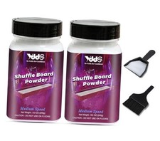 Shuffleboard Sand - Shuffleboard Wax with Mini Dustpan and 2 Cans Medium Speed