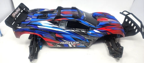 Traxxas Rustler 4x4 VXL HD Edition 1/10 Stadium Truck Roller Slider w/ Servo