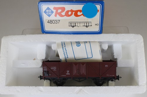 Roco 48037 Offener Güterwagen der DB aus Sammlung ohne OVP DC | Zustand: Gebraucht