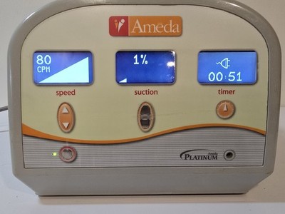Ameda Platinum 24508924 Hospital Grade Electric Breast Pump Multi-User. Works! 