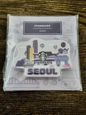 Starbucks Korea 2025 Magnet SEOUL - Annyeong Regional New Sealed USA Seller