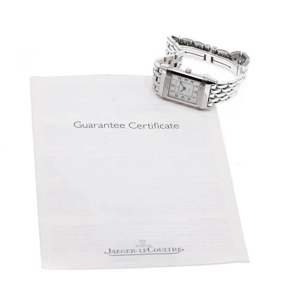 Jaeger LeCoultre — Jaeger-LeCoultre Reverso 260.8.08 20mm Silver Dial Quartz: Battery Watch #C12204