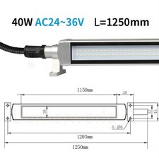 CNC Lathe Lighting Lamp Led Lamps 24-36V Machine Tool Aluminum Work Light *rr