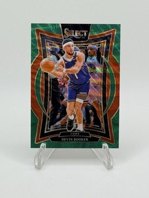 2024-25 Panini Select Devin Booker #16 Green Wave International Prizm /50