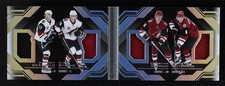 2016-17 UD Black Quad Relic Booklets Anthony DeAngelo Dylan Strome #4R-ACR 0u7i
