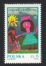 Poland  Order of the Smile  Politeness Publicity Campaign 1983 MNH SG#2892