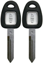 2 NEW LINCOLN OEM JEWEL LOGO UNCUT MASTER KEY BLANK - FAST SHIPPING -MADE IN USA