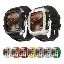 Premium Zinc Alloy Cas  Strap AP Mod Kit for Apple Watch Series 10 9 8 7 6 5 4