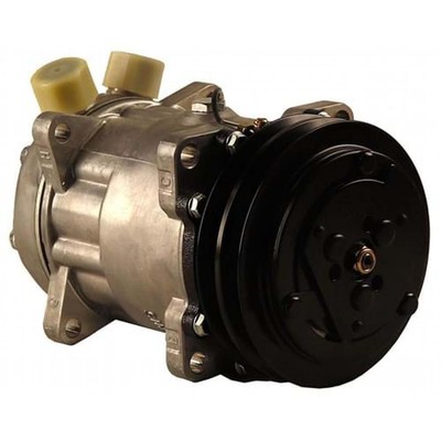 885165549A Sanden SD7H15HD Compressor, w/ 2 Groove Clutch - Fits White