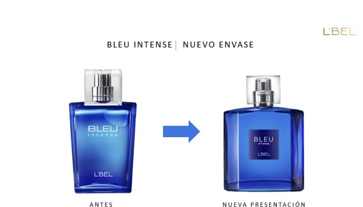 2 X Bleu Intense by L'BEL Perfume for Men CYZONE, ÉSIKA 3.4 fl.oz