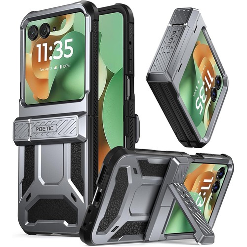 For Moto Razr 2025/2024 Case Poetic with Kickstand Hinge Protection Cover - 第 2/25 張圖片