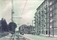 n30 cartolina bresso via vittorio veneto provincia di milano
