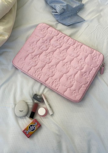 Hello Kitty Padded Notebook Pouch (15inch/Pink) - Afbeelding 6 van 7