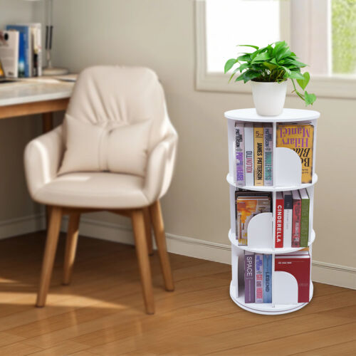 12-Compartments Stackable Shelf Bookshelf Organizer Holder Books Storage Stand - Foto 8 di 21