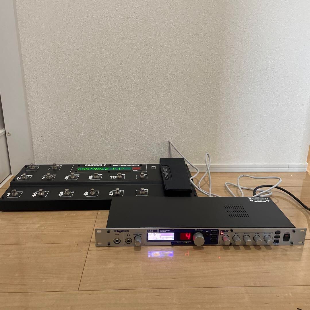 DIGITECH ギタープリアンプ GSP1101 Control 2セット
