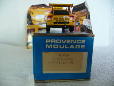 1/43 Provence Moulage K636 Citroen ZX Large Paris Le Cap 1992