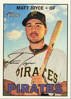 2016 Topps Heritage Matt Joyce Pittsburgh Pirates #554