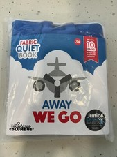 Away We Go by Curious Columbus Kids Quiet Travel Toys / Fabric Book NEW