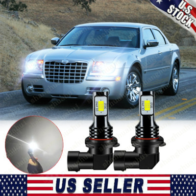 For Chrysler 300 S Sedan 4-Door 2005-2021 LED Headlight High Beam Bulb Kit White