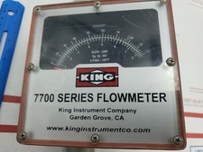 King Instruments 7700 Series PVC Tube Flowmeter 7711230709