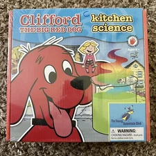 Clifford The Big Red Dog Young Scientist Club Kitchen Kit 3+ Homeschool Sealed