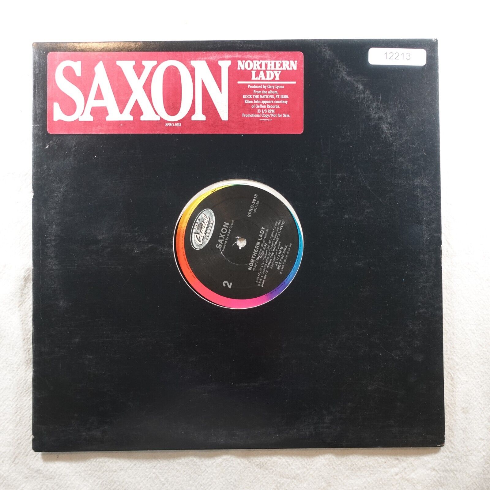 Saxon Northern Lady   Record Album Vinyl LP