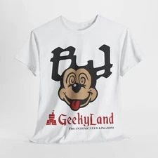 Geekyland RR KanKan Heavy Cotton Tee Shirt Really Rich T-shirt
