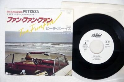 WHITE LABEL PROMO THE BEACH BOYS FUN FUN FUN JAPAN 45 1975 ECS-17182 VINYL EX