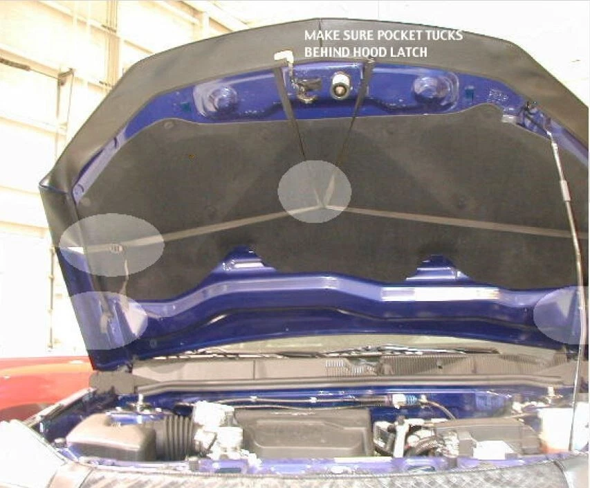 Бюстгальтер-маска переднего конца Lebra подходит для Chevrolet Equinox 2005-2006 годов выпуска без противотуманных фар - Изображение 3 из 3