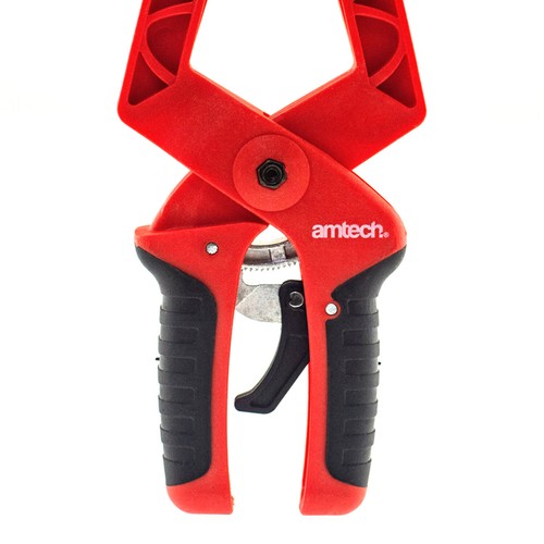 AMTECH Durable Spring Clamp Ratchet Soft Grip Non-Marking Jaw Opening Tool - Picture 11 of 12