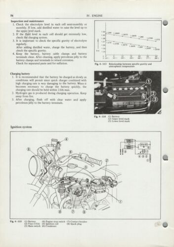 PDF Honda CB500T DOHC Twin (75-78) Digital Service Reparaturanleitung CB 500 T PDF - Bild 19 von 24