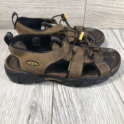 Keen Sarasota 1004907 Sandals Brown Womens US 7.5 Quick Lace Open Toe | eBay