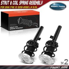 2x Front Left & Right Complete Strut & Coil Spring Assembly for BMW X1 2016-2022