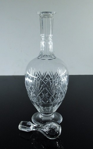 ANCIENNE 1 CARAFE A VIN DIGESTIF CRISTAL TAILLE MASSENET SAPHO TIVOLI ST LOUIS - Bild 6 von 24