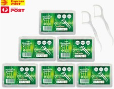 300×Dental Floss Picks Teeth Toothpicks Stick Oral Care Tooth Heathy Clean Floss