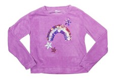 Epic Threads Girls XL/16 Sequin Rainbow & Sta...