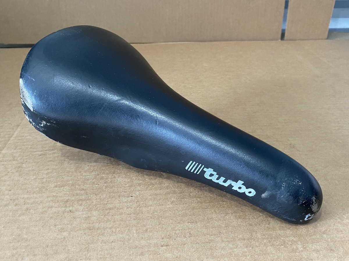Selle Italia Turbo 91 Stamped Black Padded Vintage Bmx