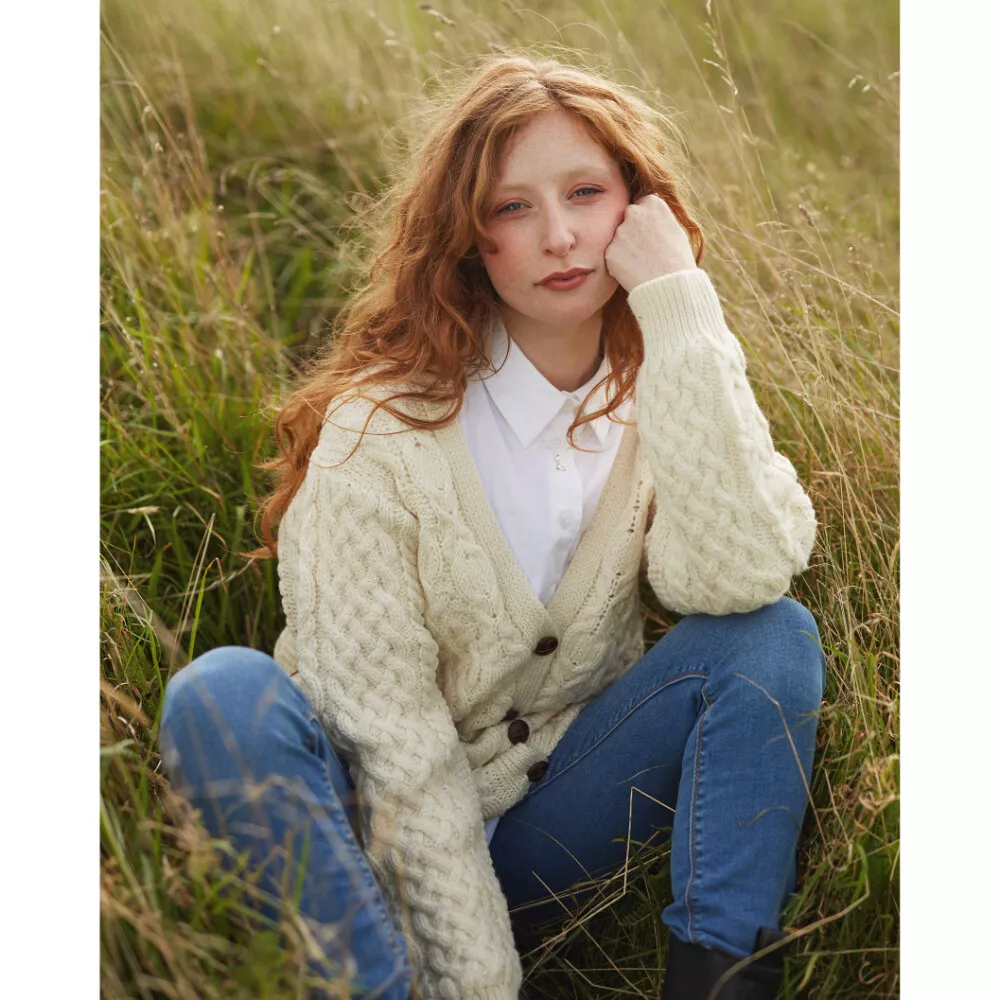 Merino wool boyfriend cardigan sale