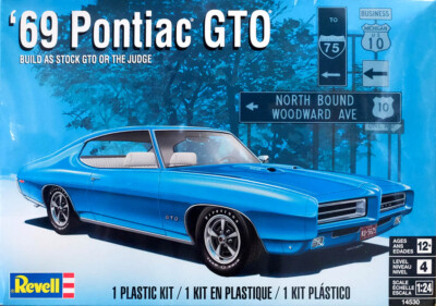 '69 Pontiac GTO 1:24 Model Kit Bausatz Revell 4530