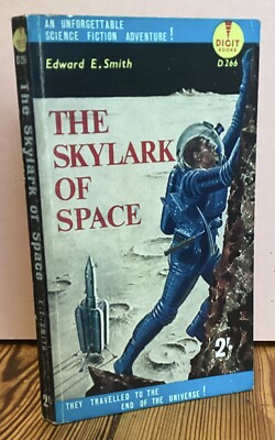 The skylark Of Space E E Doc Smith . 1st Uk Edition 1958. Edward E smith . Digit