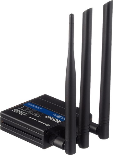 Teltonika RUT240 Router 3G 4G LTE MiFi-Router 2100 MHz 150 Mbit/s Schwarz - Bild 2 von 2