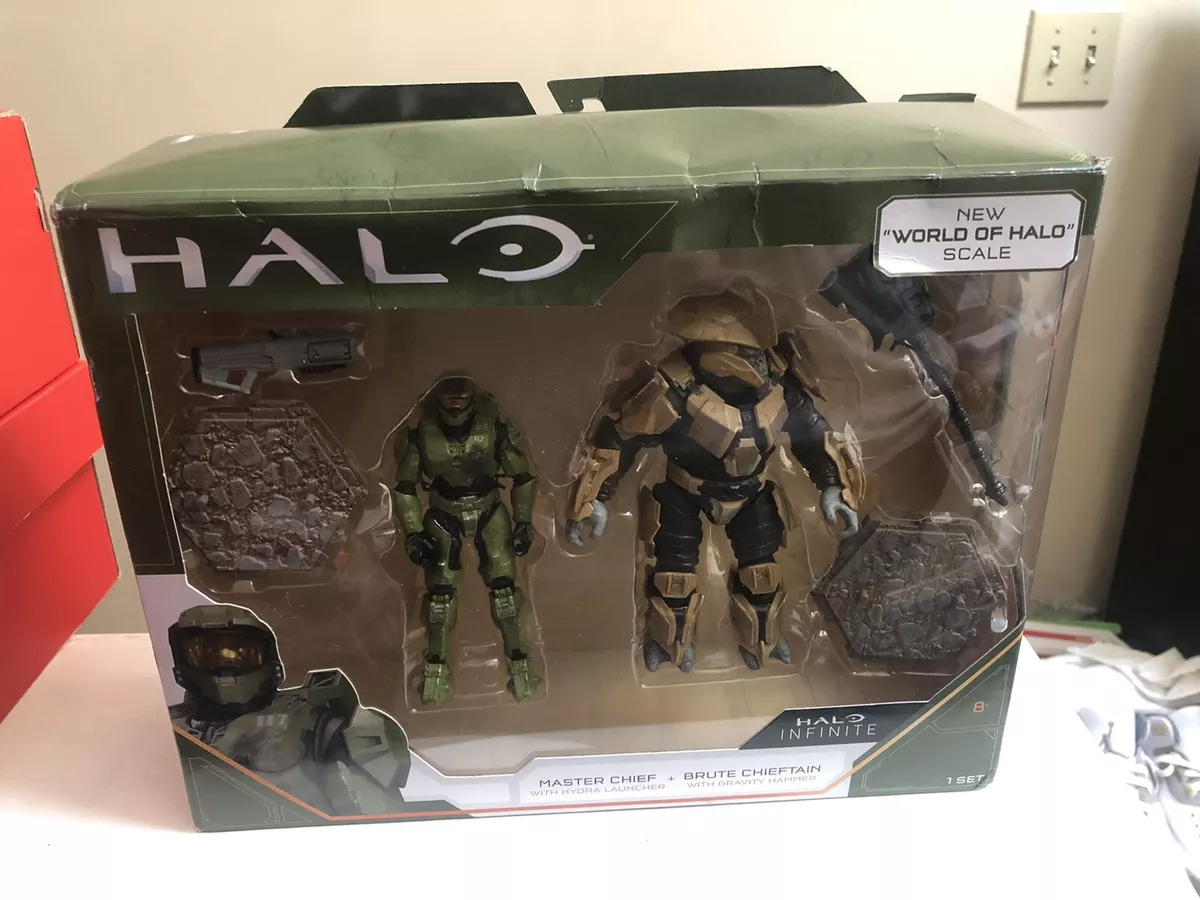 HALO Infinite World of Halo 4'' Figures Series 1 2 3 4 Collection (Choose  Figure) (Master Chief (Halo 5))