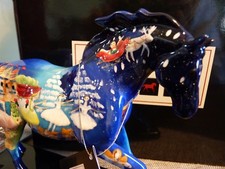 Painted Ponies NUTCRACKER HOLIDAY PONY 1E/7017  BLACK BOX  RETIRED