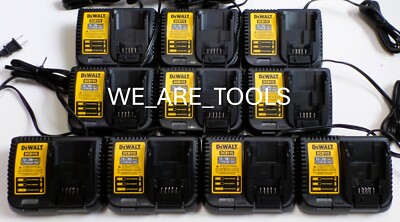 (10) Dewalt RAPID DCB115 12-20V MAX FAST Battery Chargers  20 volt