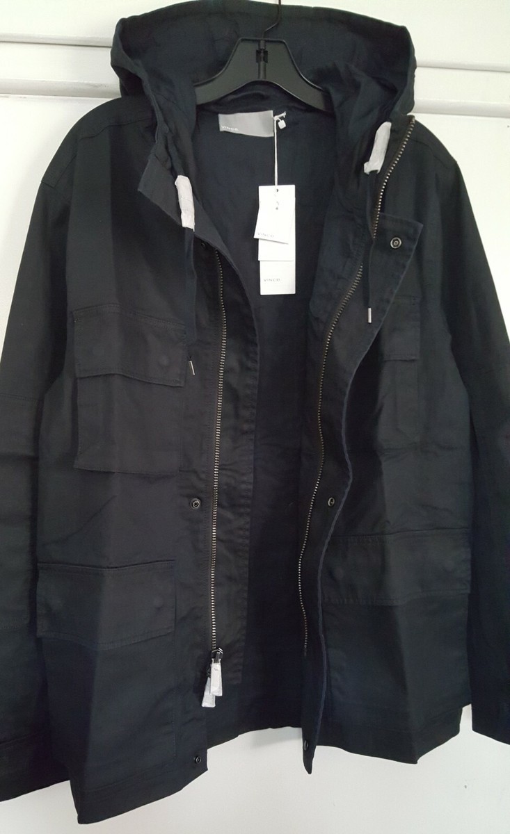 $695 NEW! Vince MILITARY STYLE JACKET Sz S HIPSTER FASHION Casual