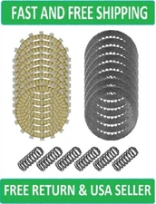 Clutch Friction Steel Plates Springs Kit for Yamaha YZF600R Thundercat 1995-2007