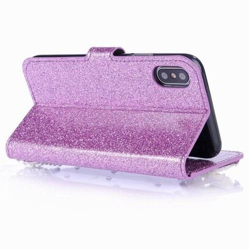 Rhinestone Bling Wallet Phone Case Cover For iPhone XR 11 12 13 14 Plus Pro Max - Picture 6 of 13