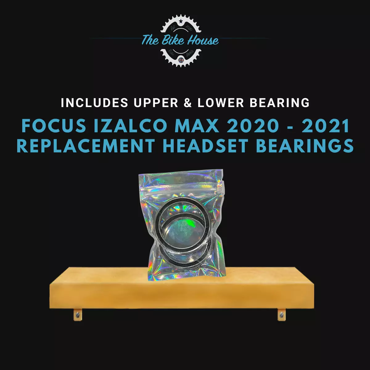 FOCUS IZALCO MAX 2020 2021 REPLACEMENT HEADSET BEARINGS IS52 1.5
