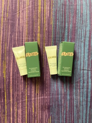 NIB 2 X La Mer The Moisturizing Soft Lotion 0.1 fl.oz/3ml Each Authentic