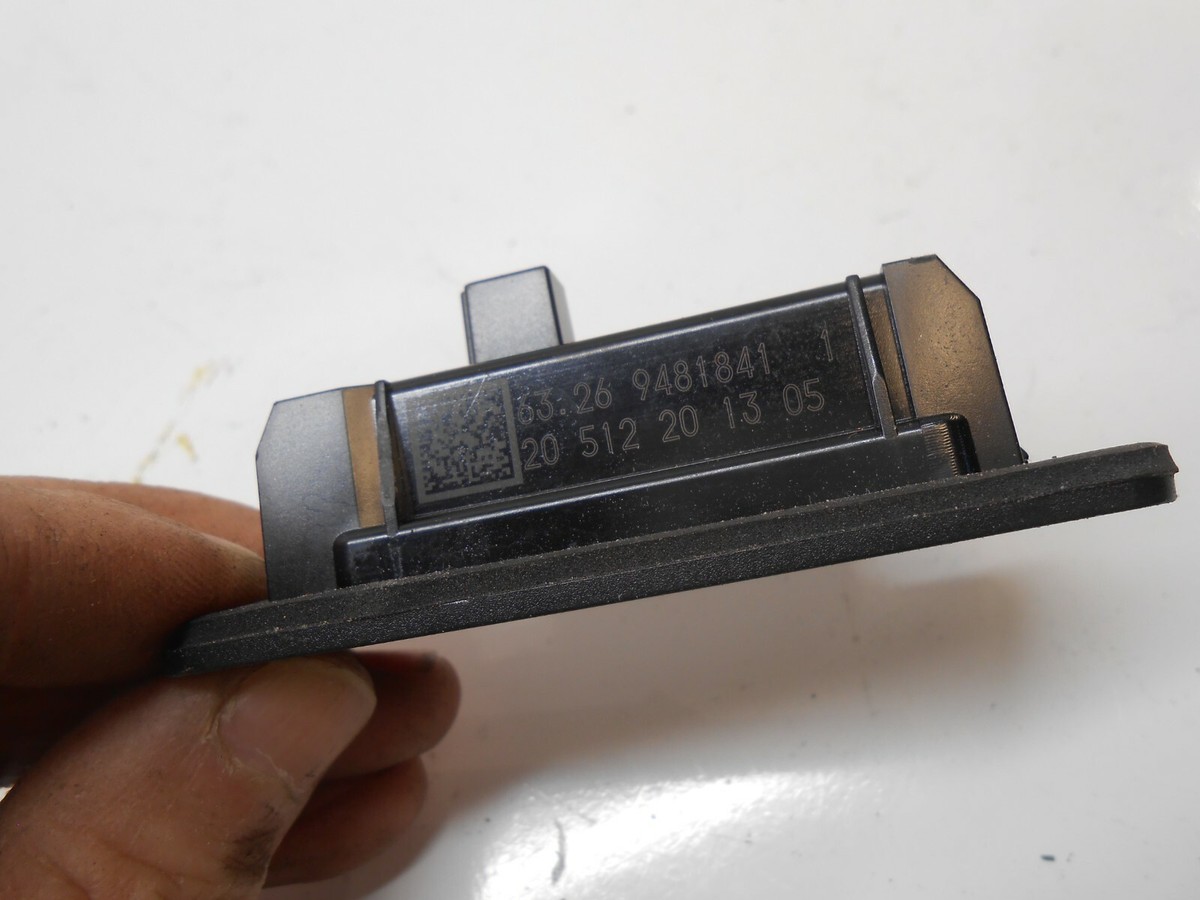 BMW X3, G01 License Plate Light OEM 63269481841 BC0092 | eBay 